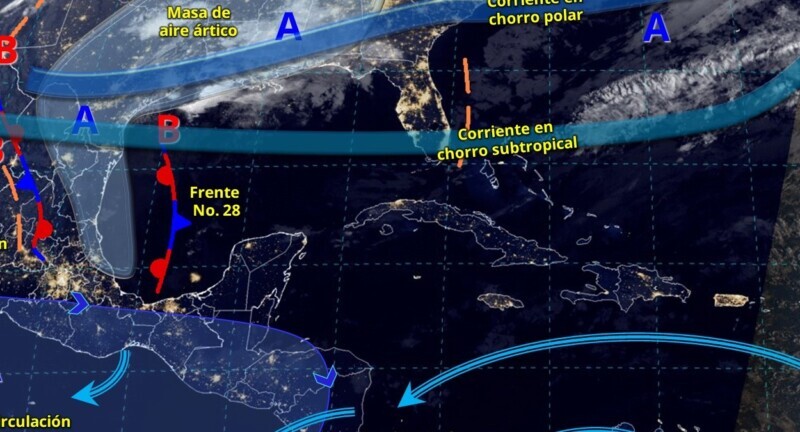 Pronóstico del clima en Quintana Roo para hoy domingo 23 de febrero 2025
