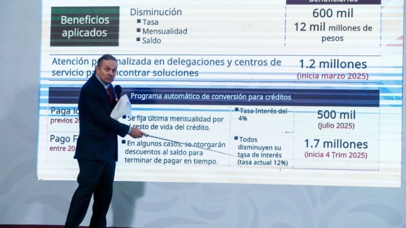 Congela Infonavit otros dos millones de créditos hipotecarios