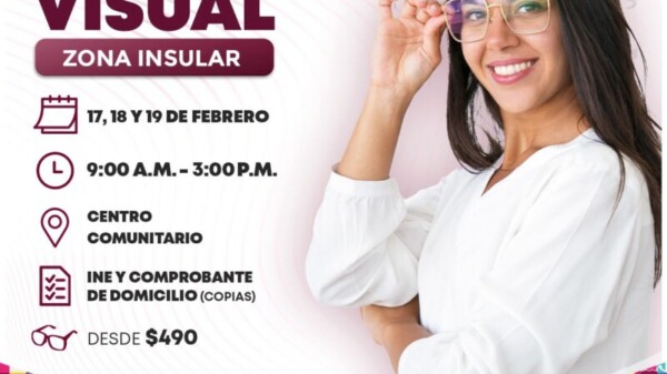 Gobierno Municipal invita a las isleñas e isleños a la Jornada de Salud Visual