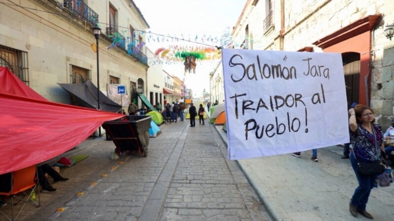 Discurso de Salomón Jara en Oaxaca es “una paz simulada”