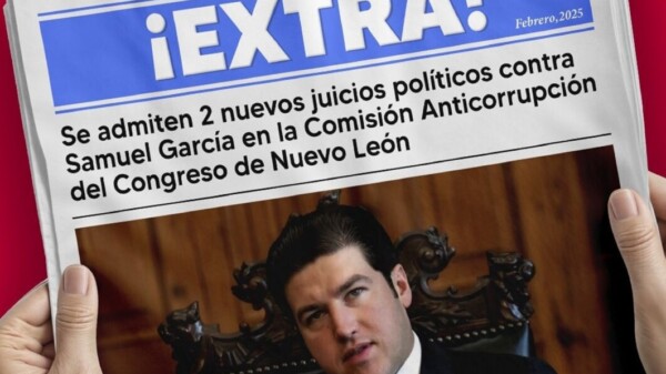 Aprueban juicios políticos contra Samuel García