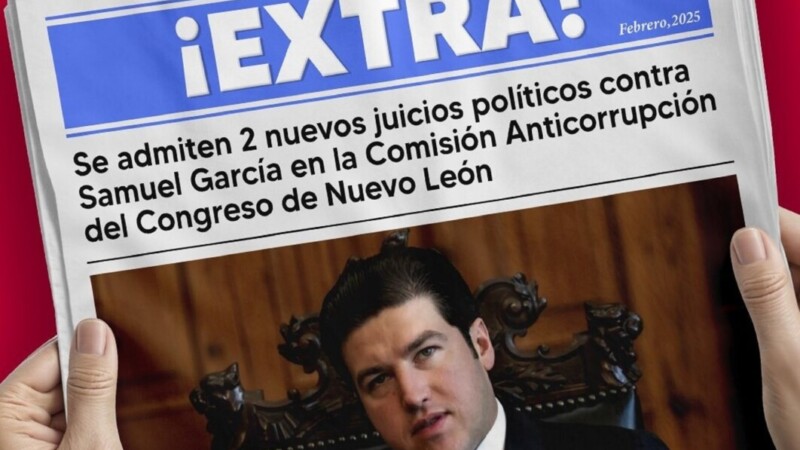 Aprueban juicios políticos contra Samuel García