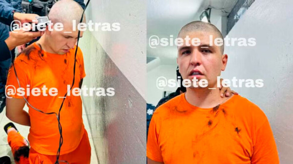 Se viralizan imágenes de 'Fofo' Márquez siendo rapado en penal de Texcoco