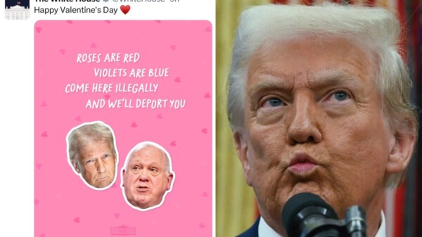 ‘Regala’ Trump la deportación a migrantes en San Valentín