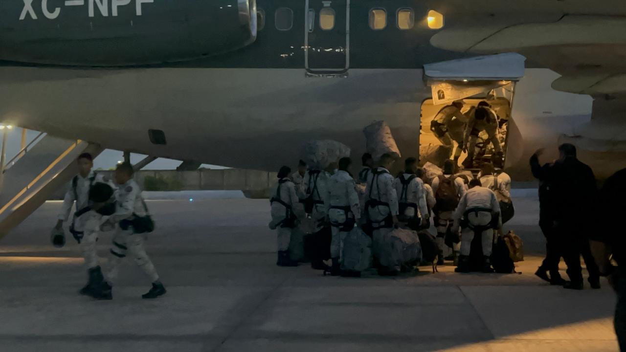 Envían a la frontera norte 120 elementos de la Guardia Nacional de Quintana Roo; la medida es parte del acuerdo entre la presidenta Claudia Sheinbaum y Donald Trump.