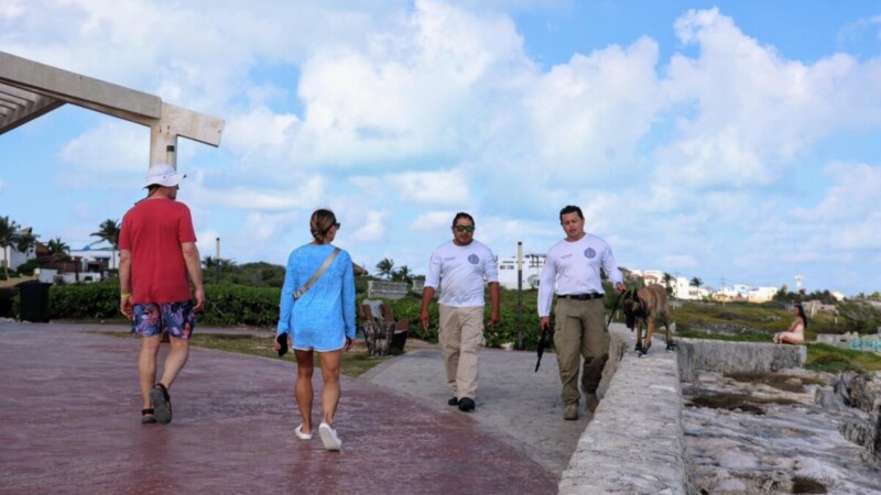 Gobierno de Isla Mujeres refuerza monitoreos y recorridos de Protección Civil