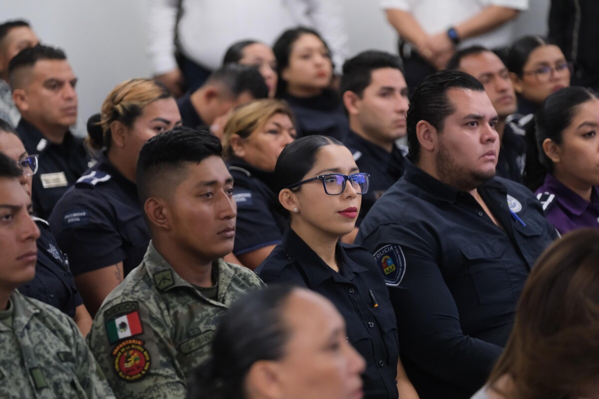 Elementos de Policía Estatal, Guardia Nacional, Ministerial y Defensa son capacitados por el Poder Judicial sobre la importancia del primer respondiente.