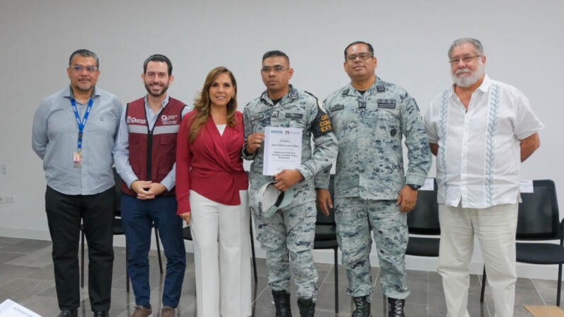 Clausura la gobernadora Mara Lezama capacitación de agentes aduaneros en Cancún