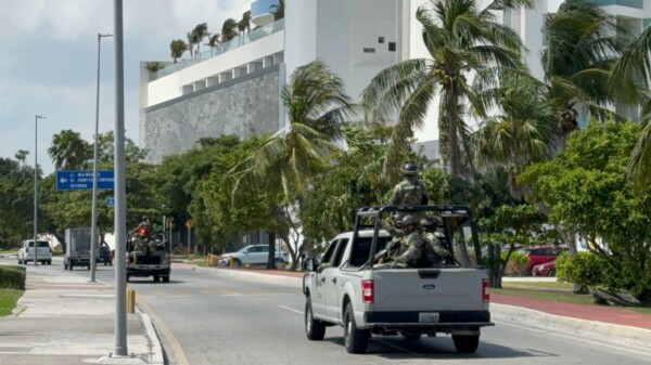 Simulacro de seguridad en la Zona Hotelera de Cancún