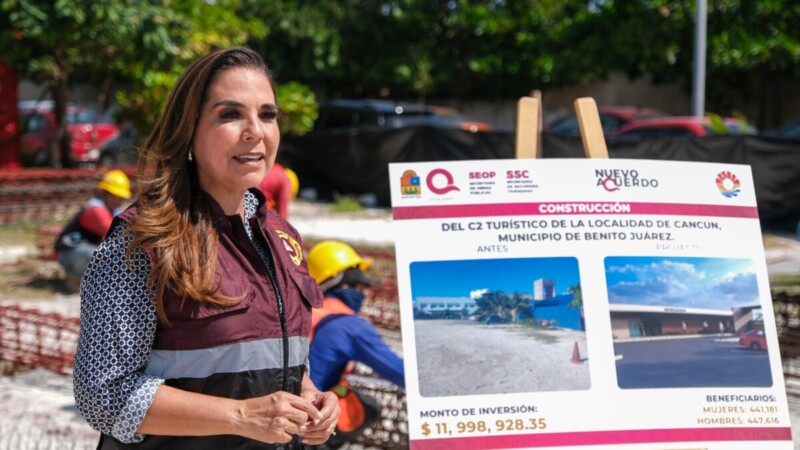 Anuncia Mara Lezama construcción de nuevo C2 para la Zona Hotelera de Cancún