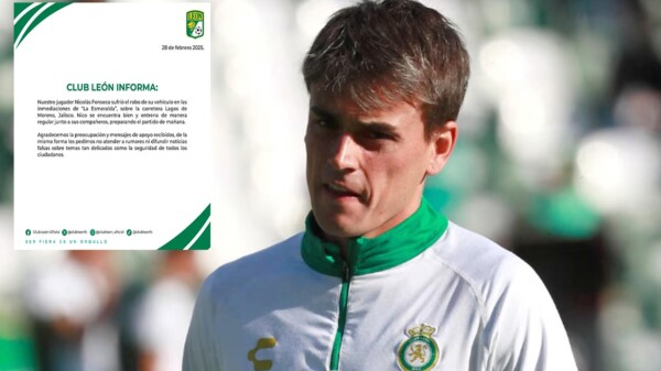 Roban vehículo en asalto a Nico Fonseca defensa uruguayo del Club León