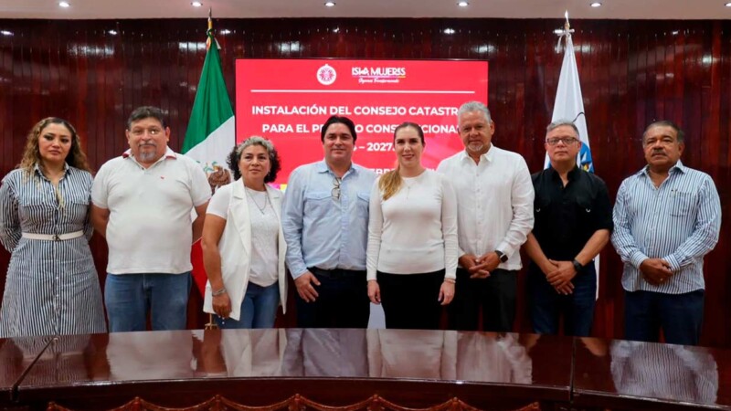 Gobierno de Isla Mujeres Instala el Consejo Catastral Municipal para el Periodo 2024-2027