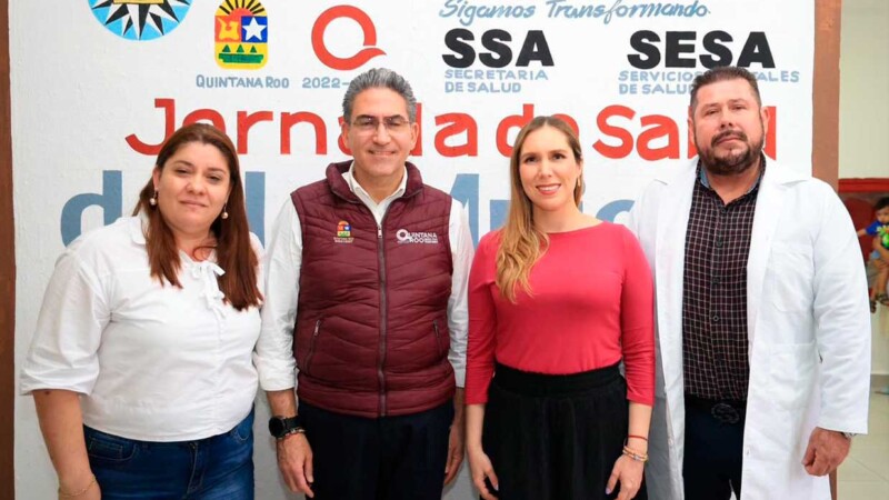 Continúa la Jornada de la Salud de la Mujer en el municipio de Isla Mujeres