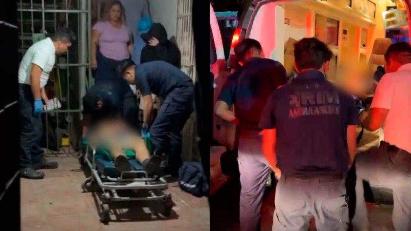 Atacan a balazos a tres personas en la Supermanzana 77 de Cancún