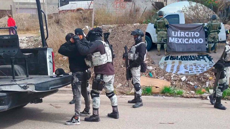 Autoridades de México detienen a 116 personas en frontera con Estados Unidos