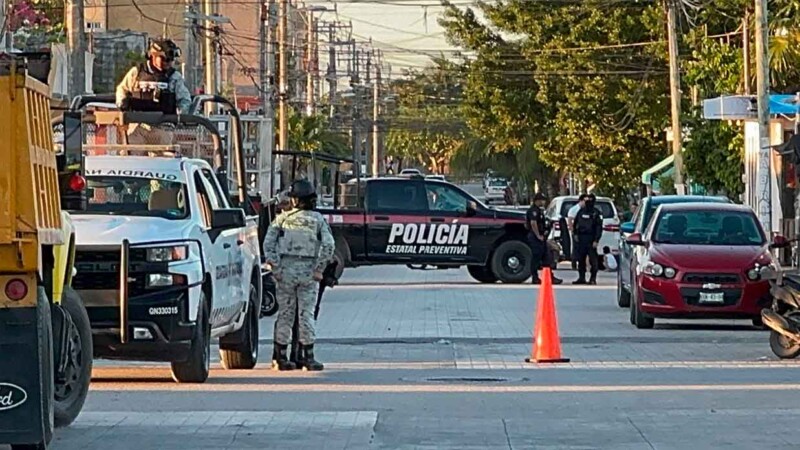 Autoridades estatales y federales catean domicilio en Cancún
