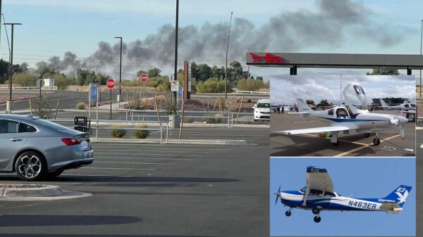 Choque de dos aviones en Arizona deja dos muertos