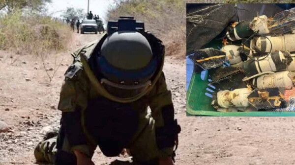 Desactiva Ejército Mexicano caminos minados en Tamaulipas