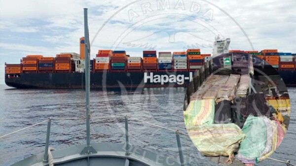 Incauta Armada de Ecuador casi dos toneladas de cocaína con destino a México