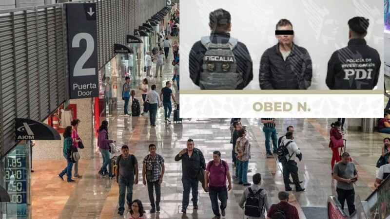 Detienen a comandante de la GN en Aeropuerto de la CDMX por delincuencia organizada