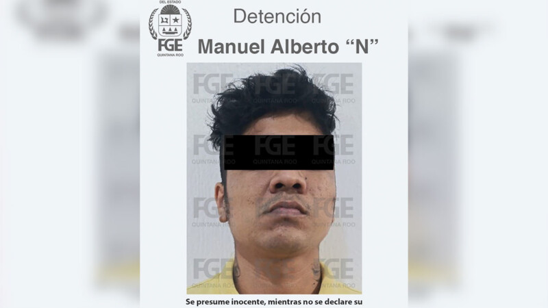 Aprehenden autoridades a presunto homicida y secuestrador en Playa del Carmen