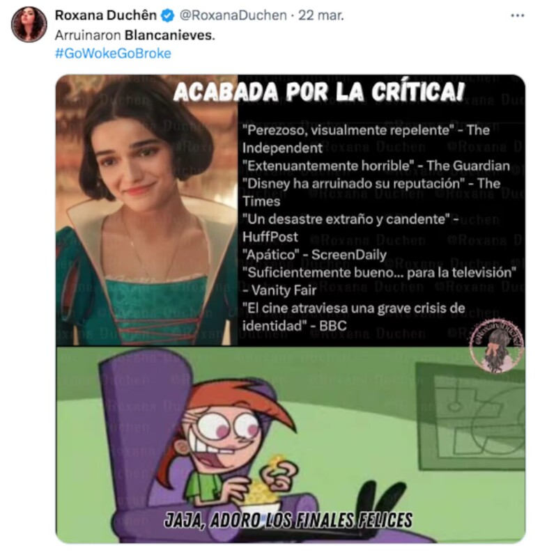 Live action de ‘Blanca Nieves’ fracasa en taquilla y desata críticas en redes