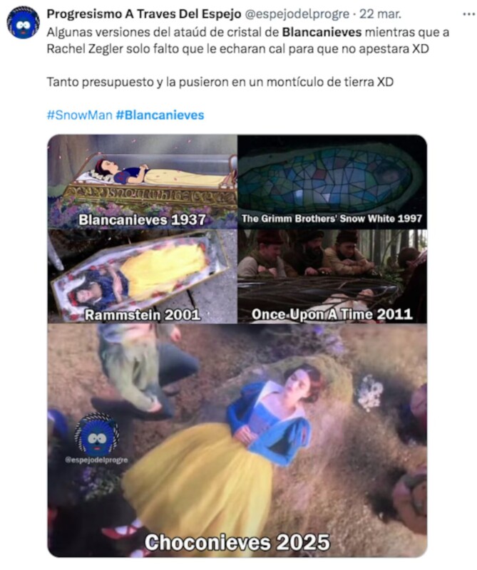 Live action de ‘Blanca Nieves’ fracasa en taquilla y desata críticas en redes