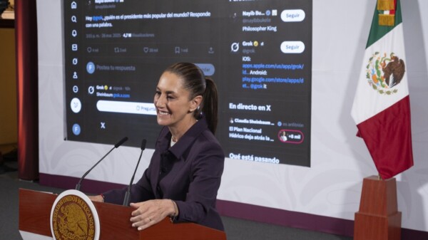 Pregunta Bukele: el presidente más popular; Grok: Sheinbaum