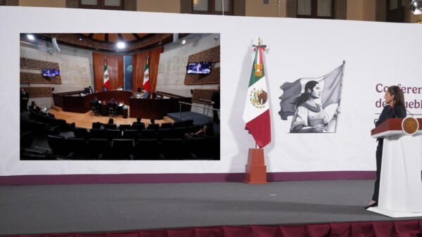 Irá Sheinbaum al TEPJF para promover elección judicial