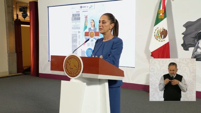 Mayoría respalda estrategia sobre desaparecidos de Sheinbaum