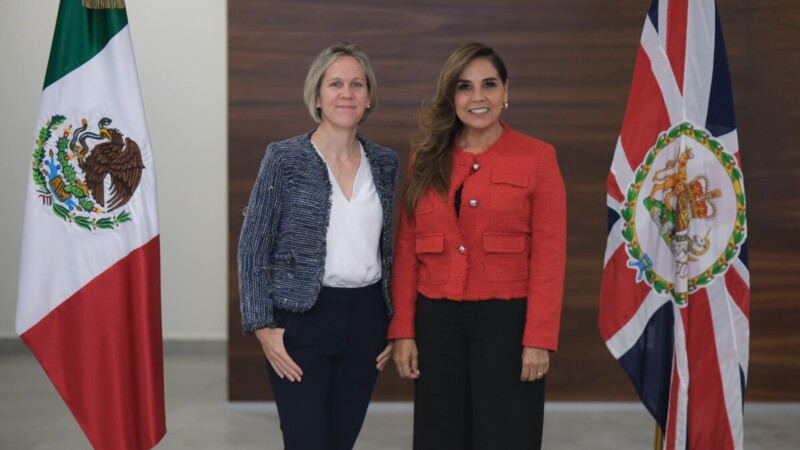 Fortalece Mara Lezama relación diplomática con embajadora británica en México, Susannah Goshko