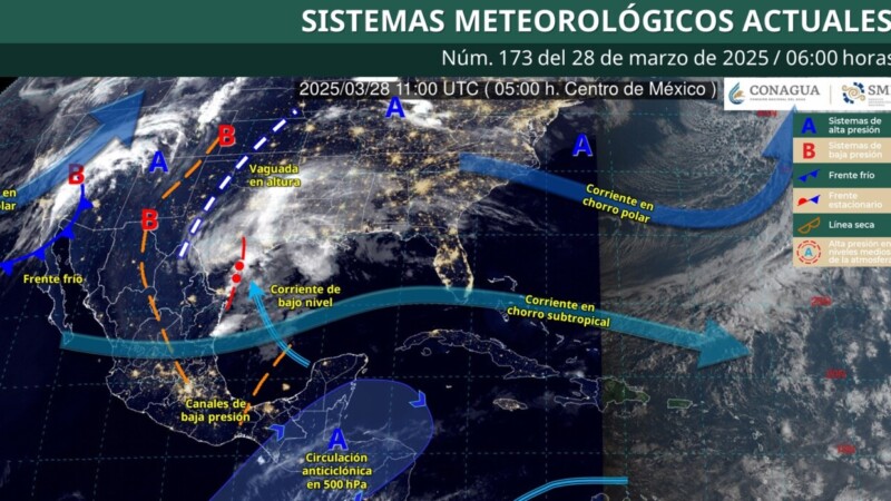 Pronóstico del clima en Quintana Roo para hoy viernes 28 de marzo 2025