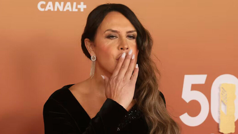 Karla Sofía Gascón reaparece en los Premios César tras polémica