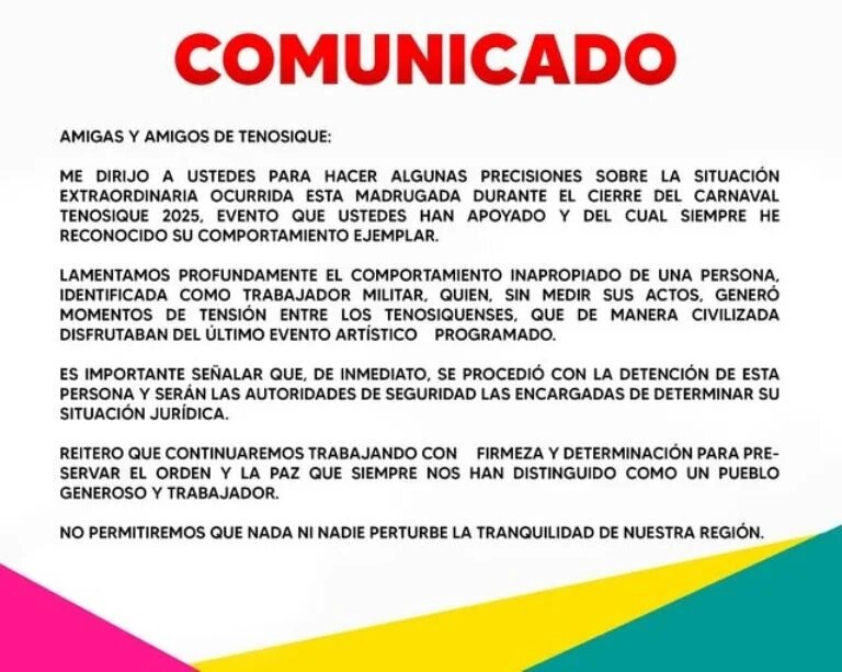 Disparos interrumpen concierto de La Arrolladora Banda El Limón en Tabasco