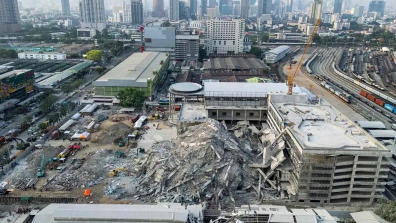 Asciende a más de mil muertos por terremoto en Myanmar