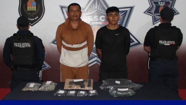 Detienen a dos implicados en delitos Contra la Salud y armas de fuego