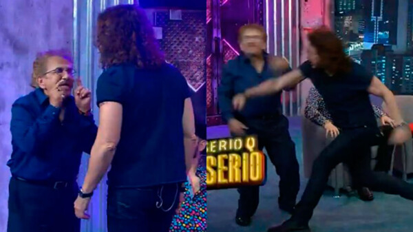 Óscar Burgos y Tony Balardi pelean en vivo y desatan revuelo en redes