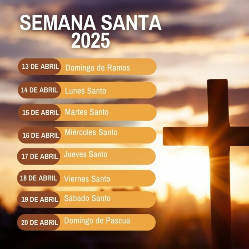 Semana Santa 2025: ¿Cuándo se conmemora? los días de asueto varían dependiendo si eres estudiante o trabajador en México.