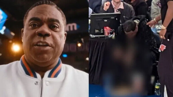 Tracy Morgan vomita en pleno partido de la NBA