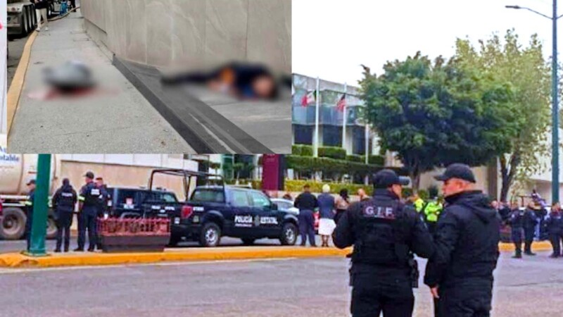 Ejecutan a empresario y su escolta en céntrico hotel del Estado de México