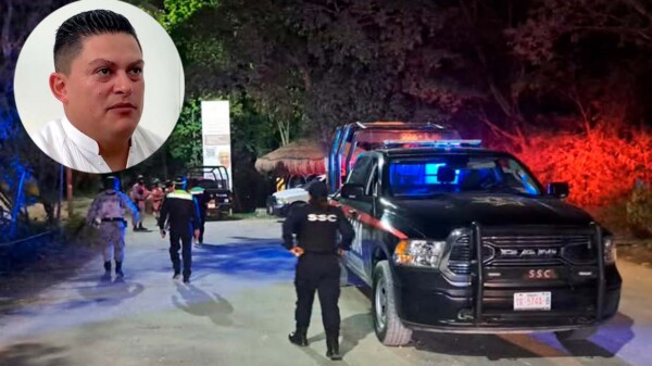 Lesionan gravemente al Secretario de Seguridad de Tulum durante atentado
