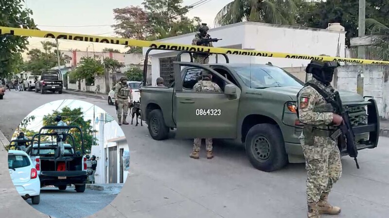 Realizan autoridades cateos simultáneos en Cancún