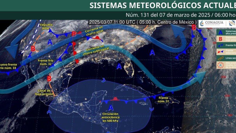 Pronóstico del clima en Quintana Roo para hoy viernes 7 de marzo 2025