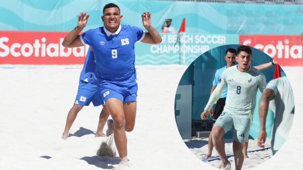 El Salvador derrota a México y está con un pie en el Mundial de Fútbol Playa
