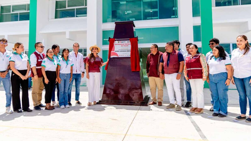 Se le cumple a Tulum con la inauguración de la ptimer universidad pública
