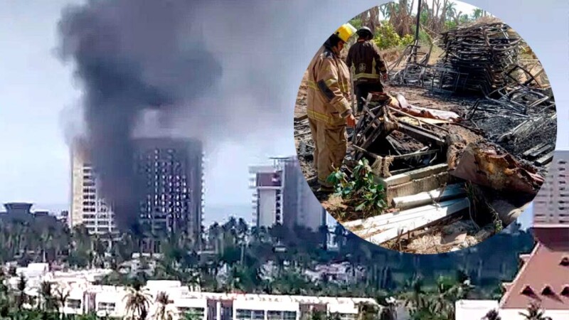Causa alarma incendio en lujoso hotel de la zona diamante de Acapulco