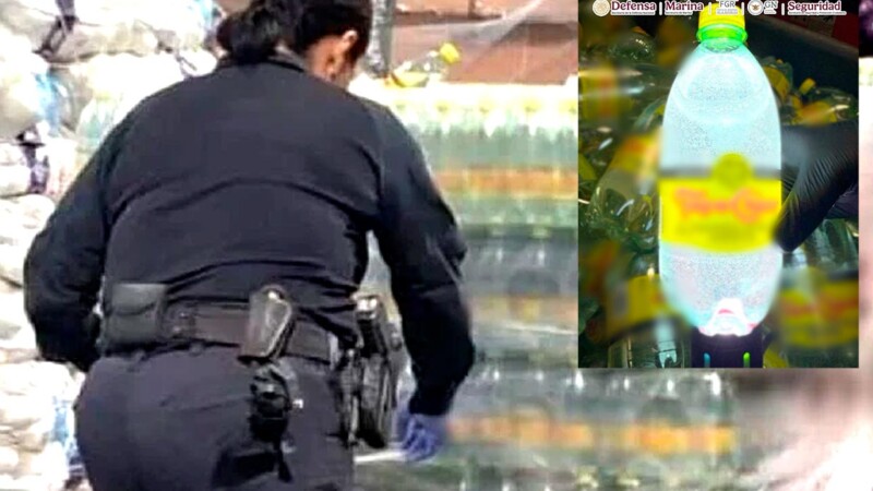 Aseguran en Texas una tonelada de metanfetamina liquida