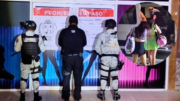 Rescatan a 14 mujeres presuntas víctimas de trata en Cozumel