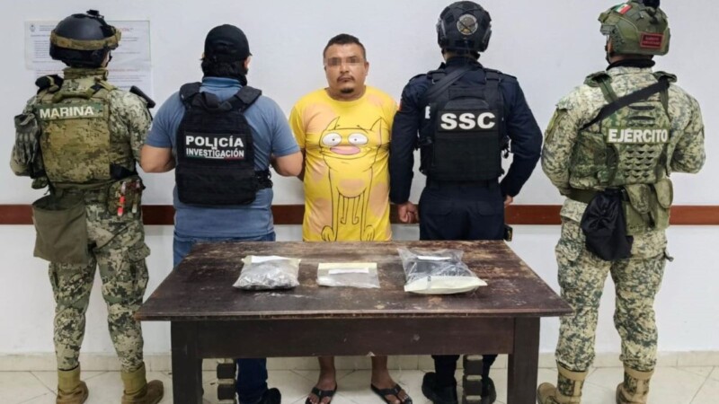 Detienen en Cozumel a presunto integrantes de grupo criminal