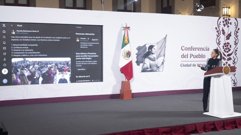 Estamos preparados ante aranceles de EU: Sheinbaum